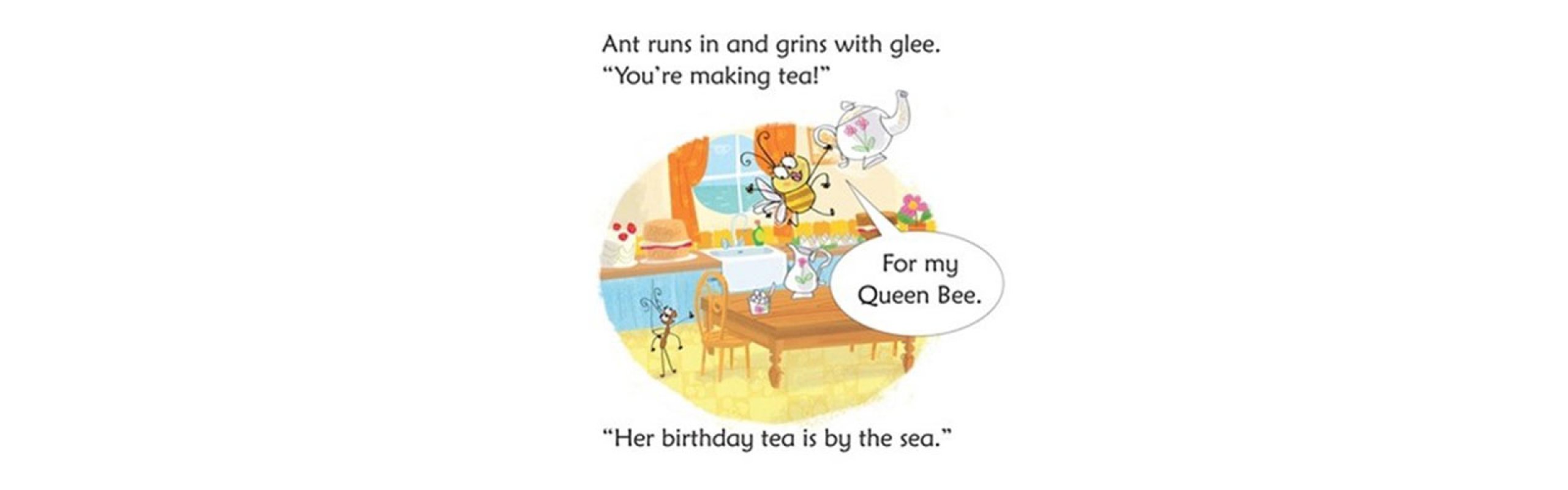It's Storytime! Bee Makes Tea by Leslie Sims and Fred Blunt 